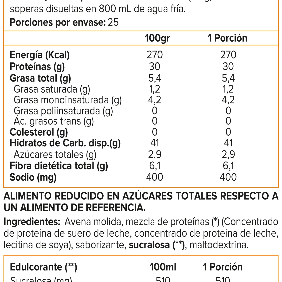 MYPROTEIN - Weight Gainer Blend, Ganador de peso (2,5 Kg) - Original - VAINILLA