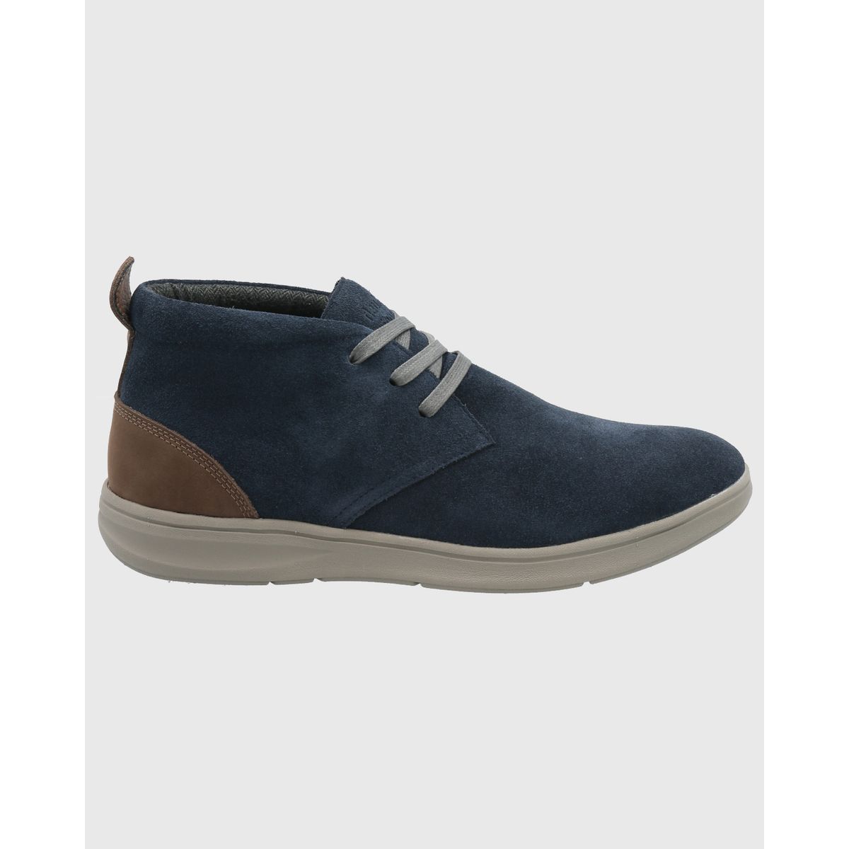 HUSH PUPPIES - Botin Cuero Hombre Rudder Azul HUSH PUPPIES