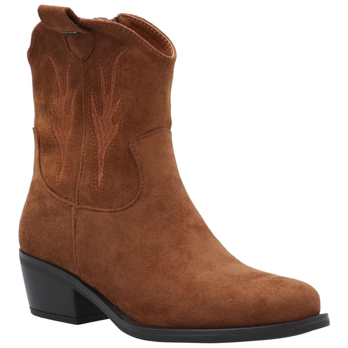 AZALEIA - Bota vaquera texana Mujer Jana 2 Cognac AZALEIA