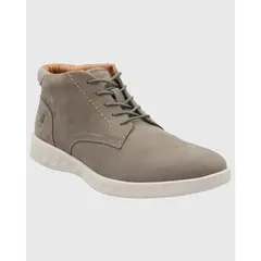 HUSH PUPPIES - Botin Cuero Hombre Spinal City Beige