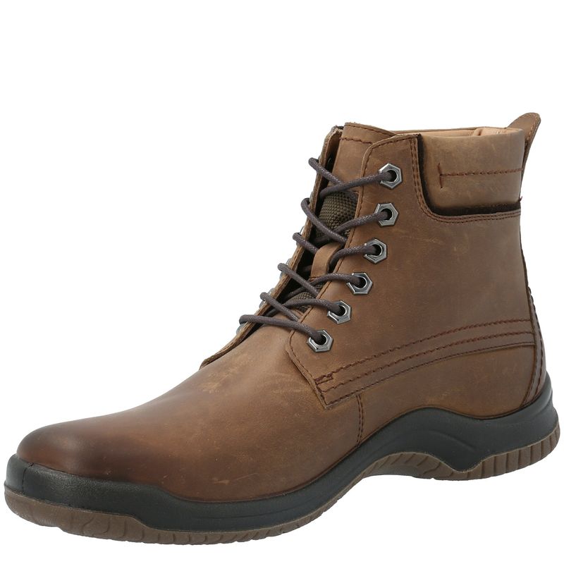 HUSH PUPPIES - Botín Botin cuero hombre manaslu café HUSH PUPPIES
