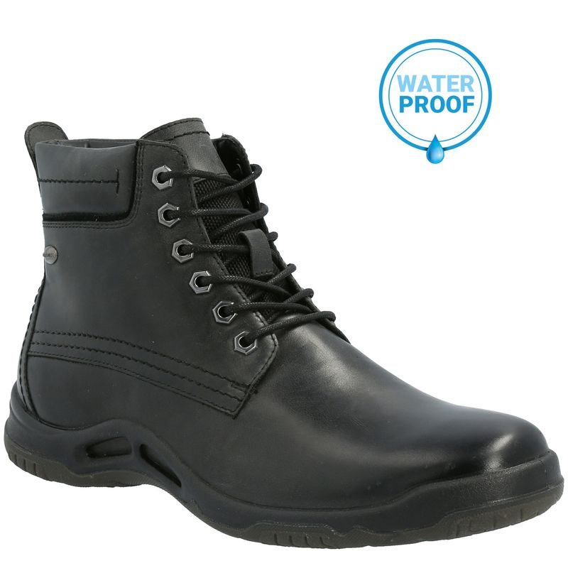 HUSH PUPPIES - Botín Botin cuero hombre manaslu negro HUSH PUPPIES