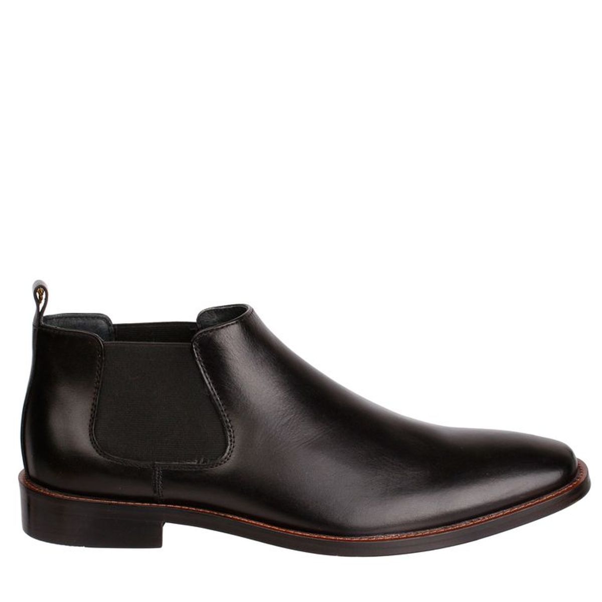 HUSH PUPPIES - Botin Cuero Hombre Twist Negro HUSH PUPPIES