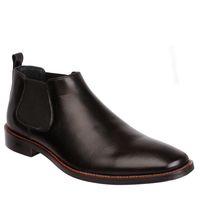 Botin Cuero Hombre Twist Negro