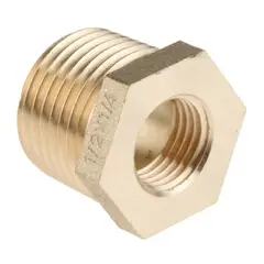 TAUMM - Pack 2 Bushing - Niple Laton 1/2 He X 1/4 Hi -