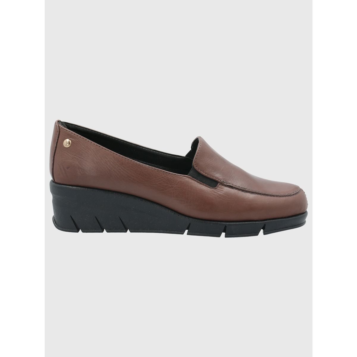 HUSH PUPPIES - Zapato Cuero Mujer Huge Grant Too Café HUSH PUPPIES
