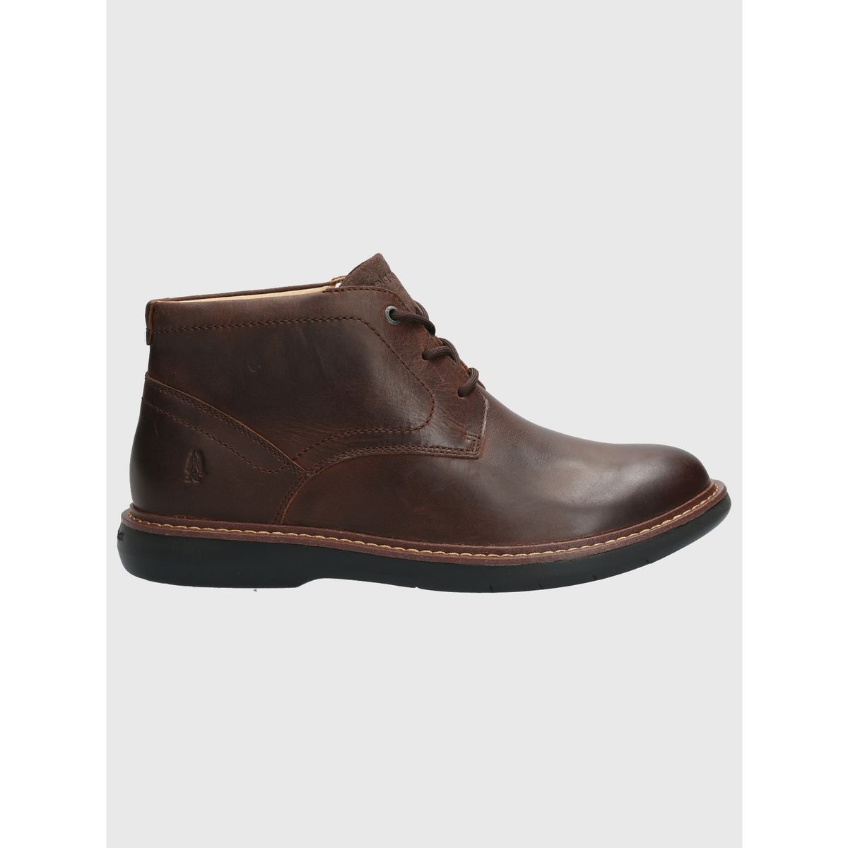 HUSH PUPPIES - Botin Cuero Hombre Moines Café HUSH PUPPIES