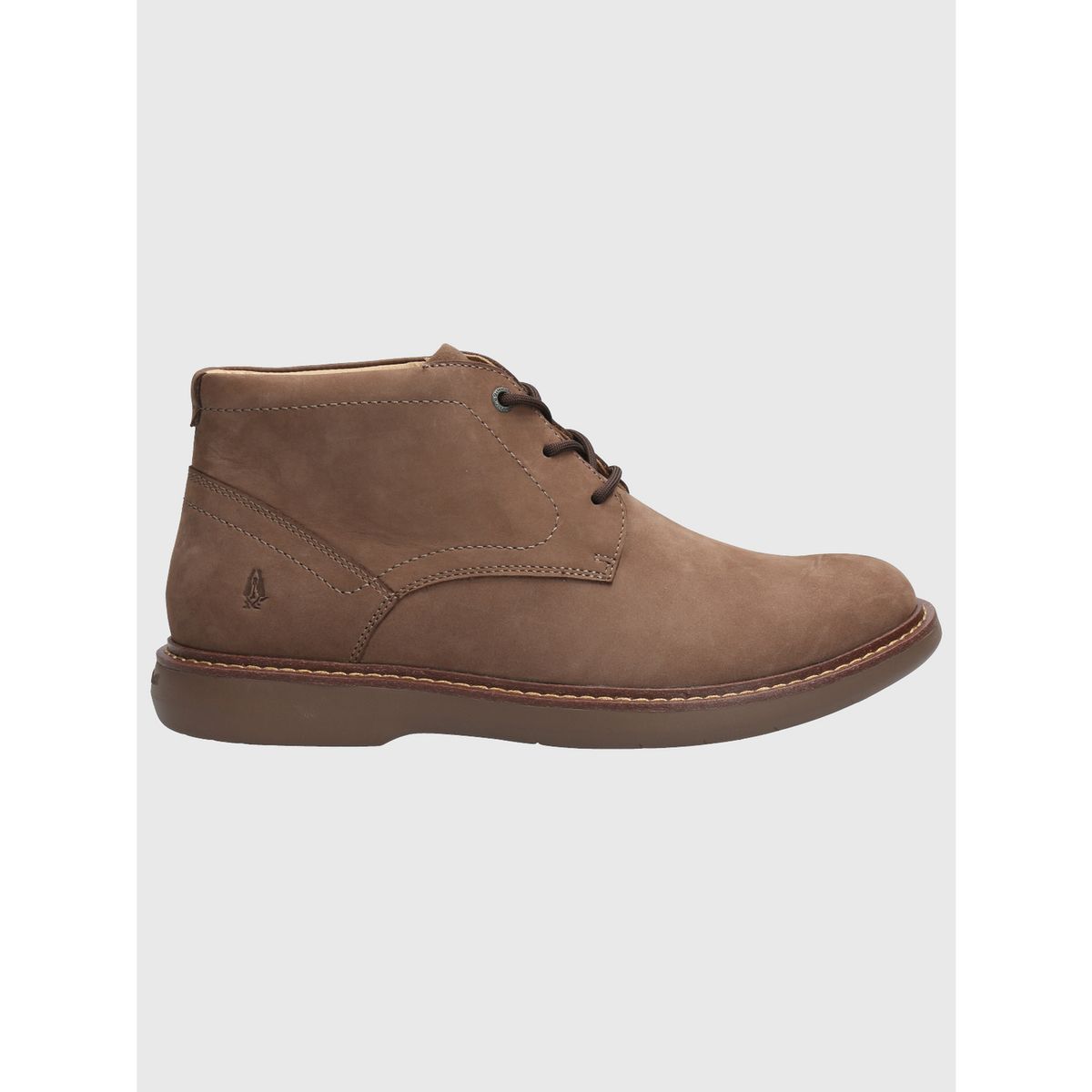 HUSH PUPPIES - Botin Cuero Hombre Moines Café HUSH PUPPIES