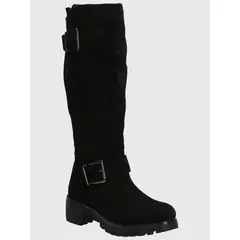 HUSH PUPPIES - Bota Cuero Mujer Ester Negro