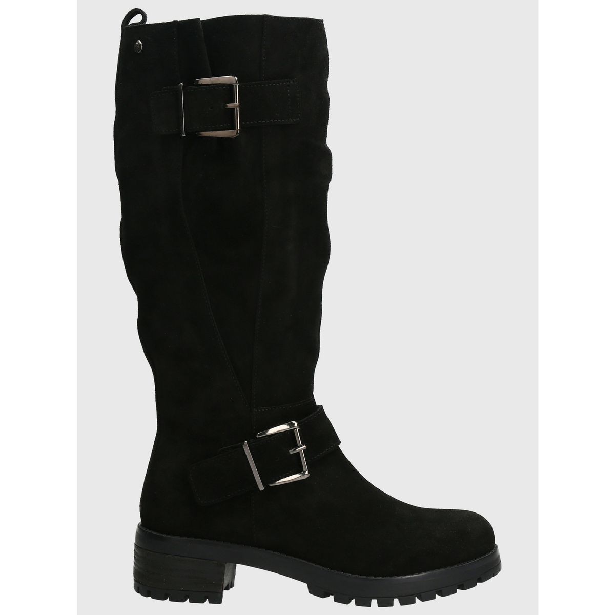 HUSH PUPPIES - Bota Cuero Mujer Ester Negro HUSH PUPPIES