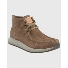 HUSH PUPPIES - Botin Cuero Hombre Icon Boot Café
