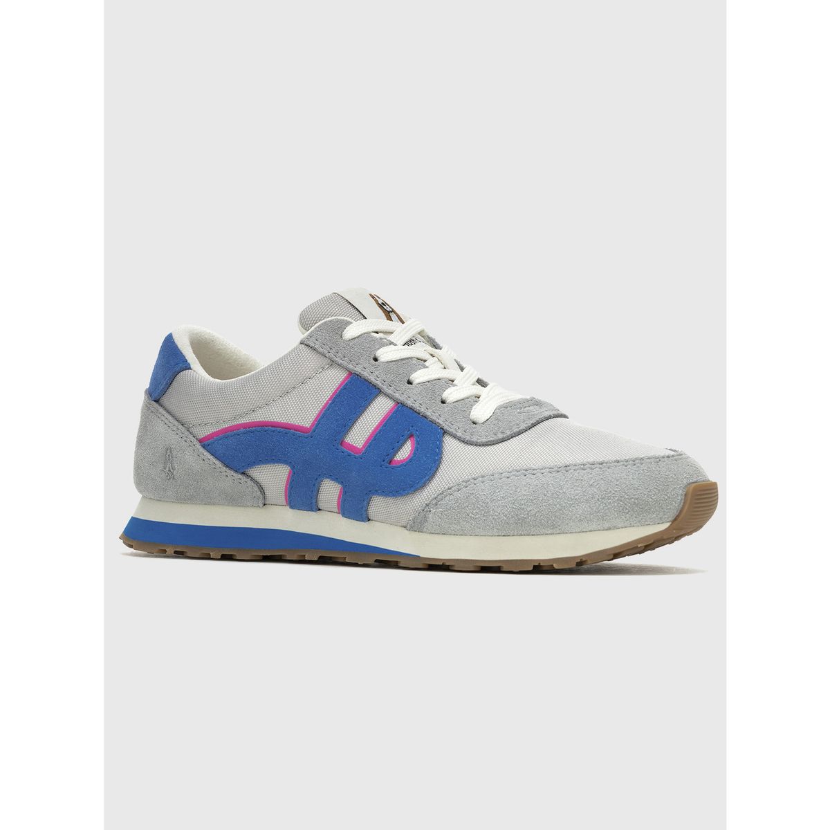 HUSH PUPPIES - Zapatilla Cuero Mujer Seventy8 Gris HUSH PUPPIES