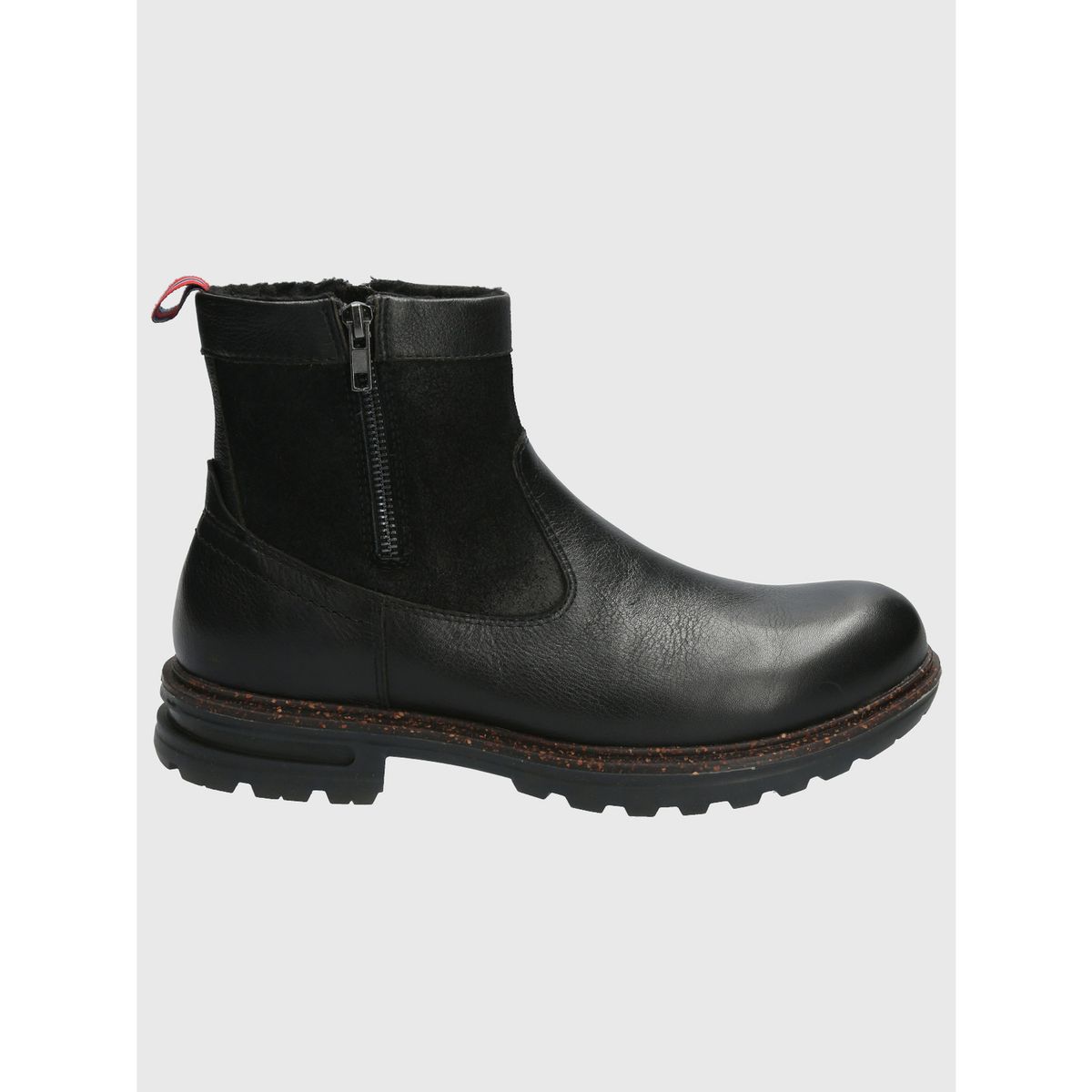 HUSH PUPPIES - Botin Cuero Hombre Cala Negro HUSH PUPPIES