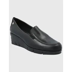 HUSH PUPPIES - Zapato Cuero Mujer Huge Grant Too Negro