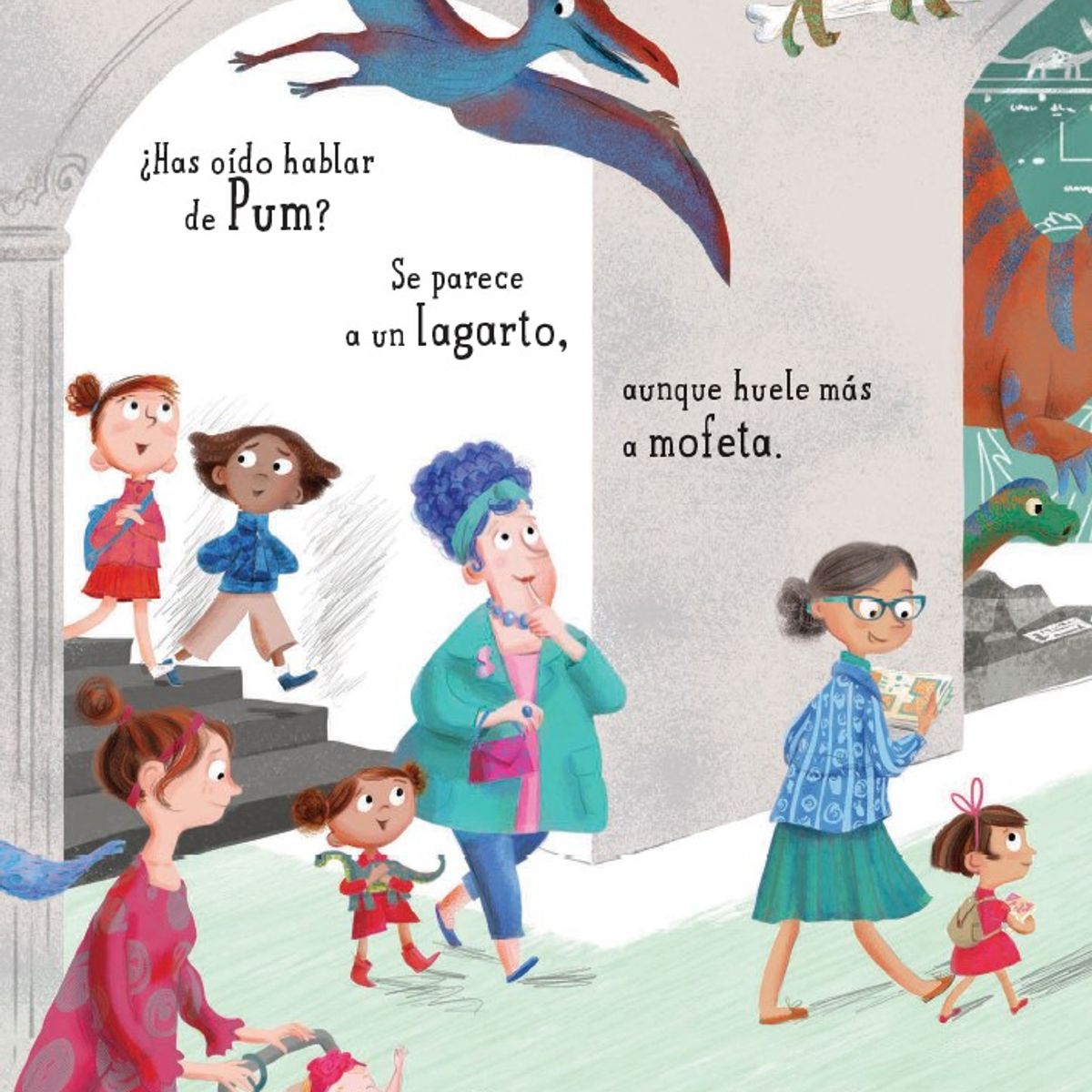 EDICIONES OBELISCO - Pum (tiene una trompa y su pelaje es azulado y rosa)