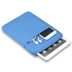 GENERICO - Estuche Tablet 9.7 a 11 Pulgadas Doble Compartimiento Color Azul Claro