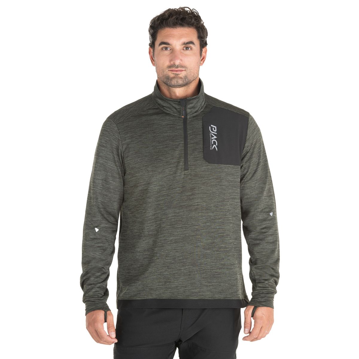 PANAMA JACK - Polerón Polar Hombre Verde Panama Jack