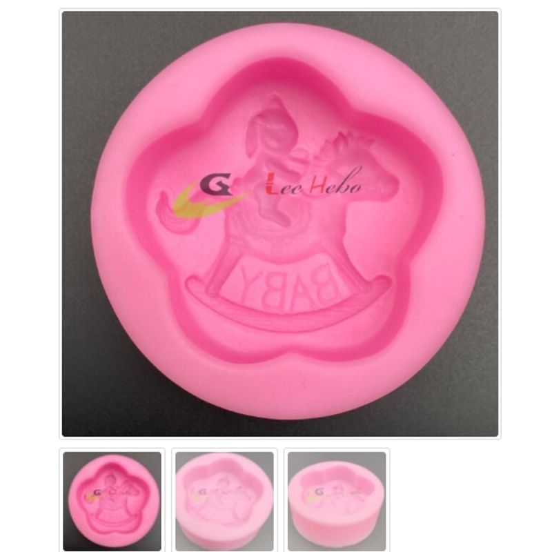 GENERICO - Molde Para Fondant Silicona Forma Baby Showers