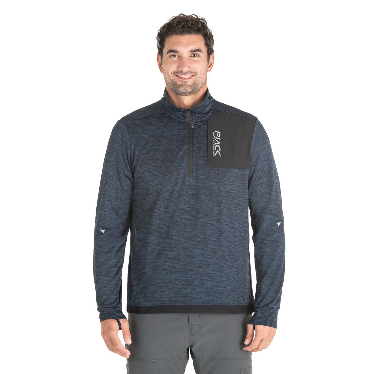 PANAMA JACK - Polerón Polar Hombre Azul Panama Jack