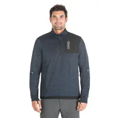 PANAMA JACK - Polerón Polar Hombre Azul
