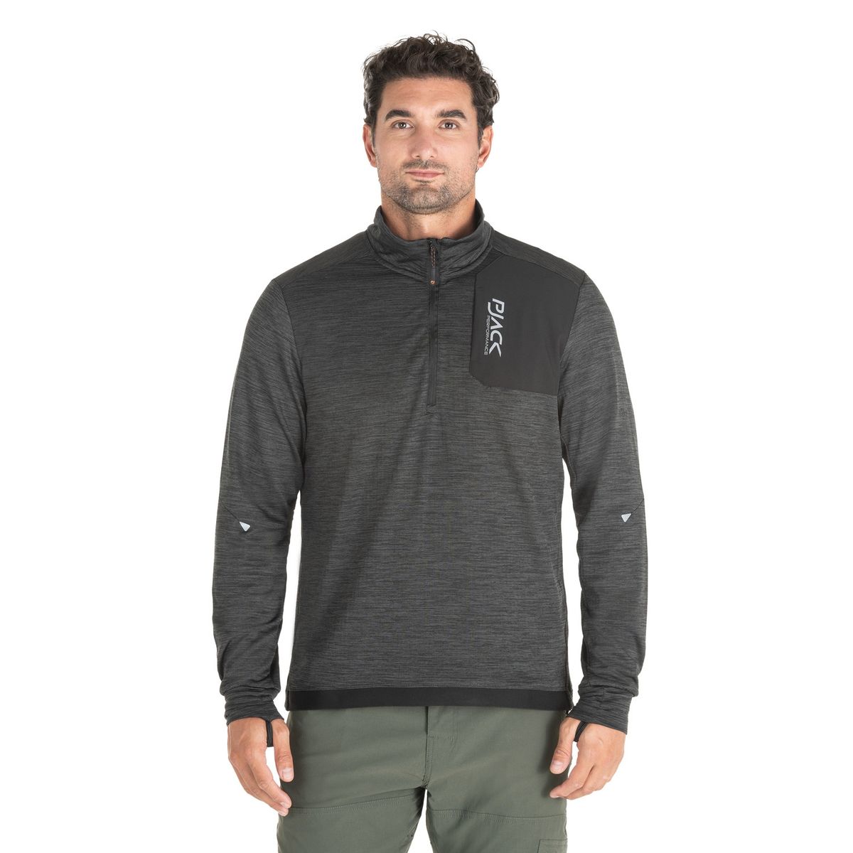 PANAMA JACK - Polerón Polar Hombre Gris Panama Jack