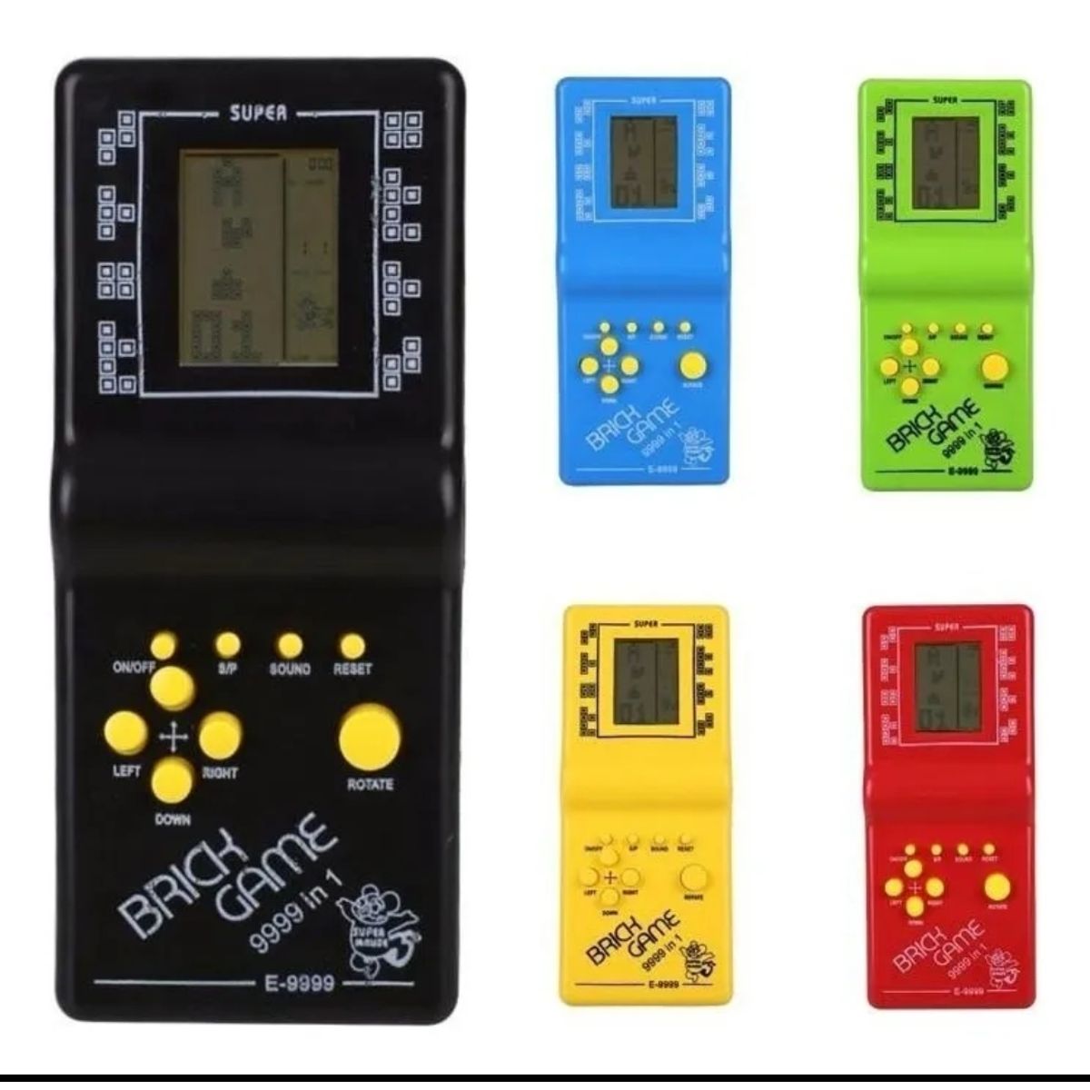 GENERICO - Tetris Portátil Game 9999 Juegos En 1 Juegos Diversión