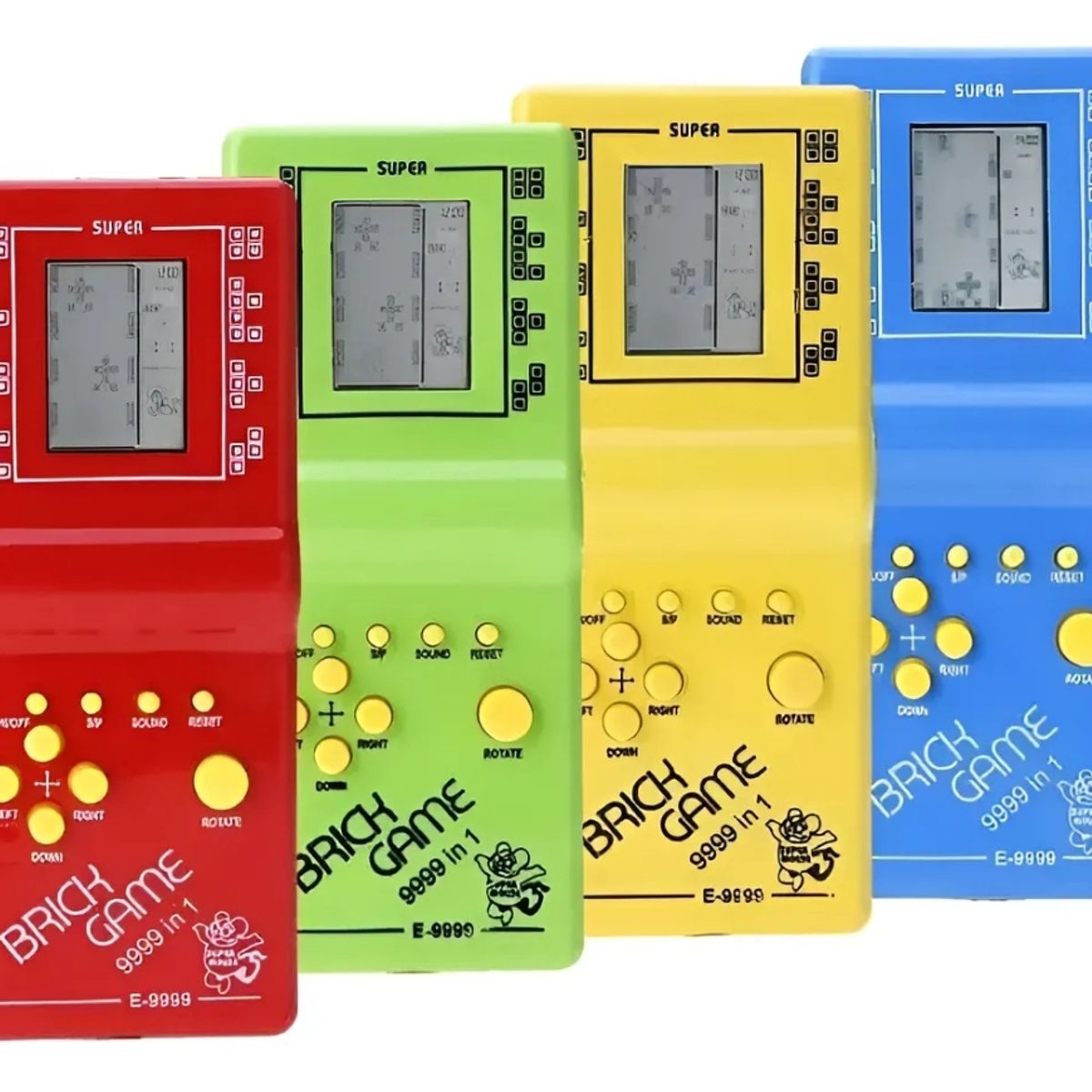 GENERICO - Tetris Portátil Game 9999 Juegos En 1 Juegos Diversión