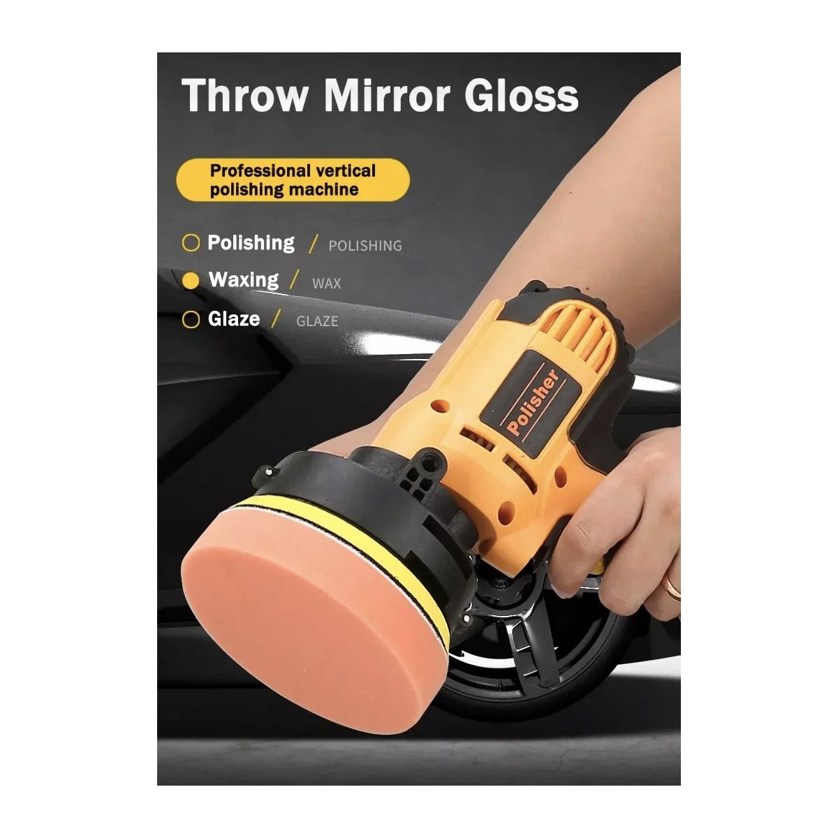 GENERICO - Pulidora Eléctrica 700w 500-3500rpm