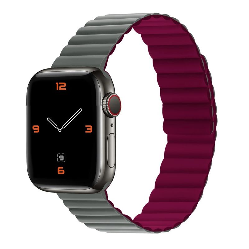 GENERICO - Correa Magnética Para Apple Watch 45, 44mm 2 colores