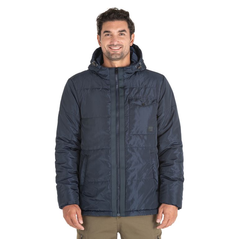 Parka Hombre Azul
