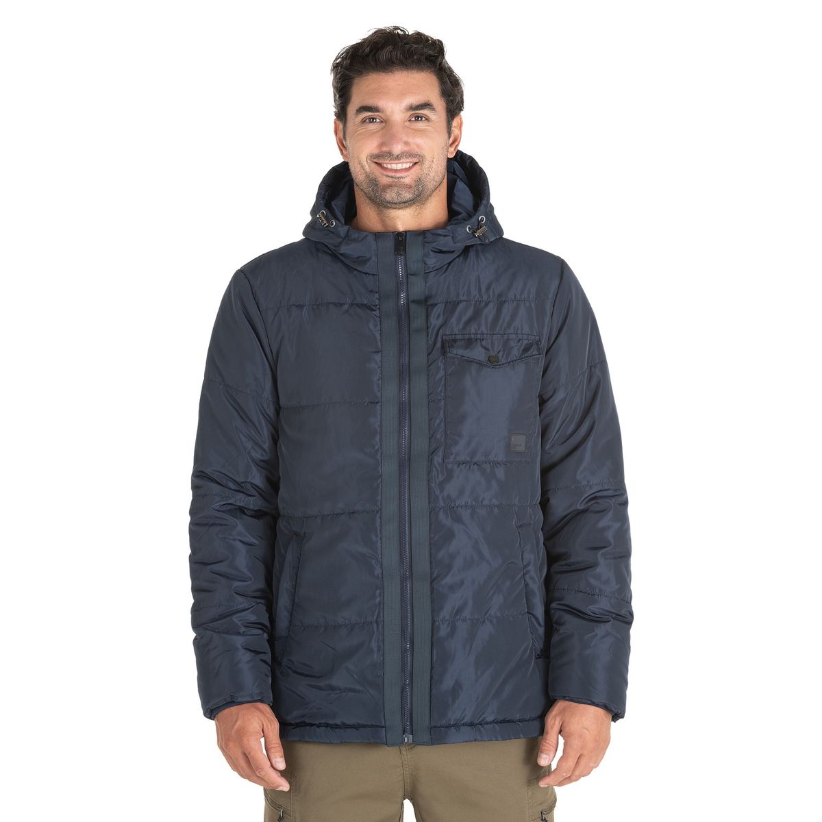 PANAMA JACK - Parka Hombre Azul Panama Jack
