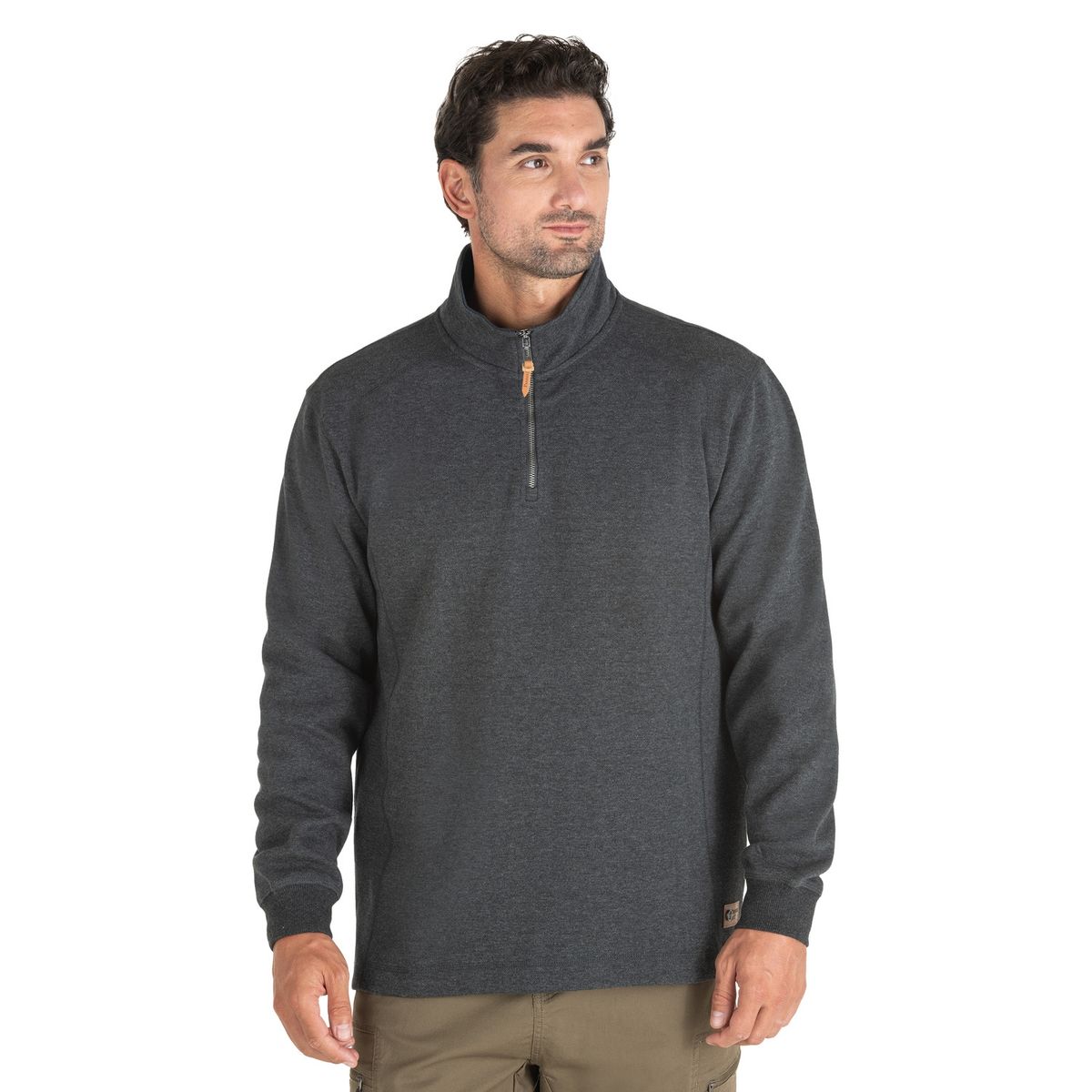 PANAMA JACK - Poleron Hombre Gris Panama Jack