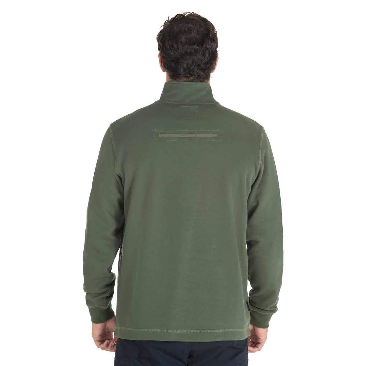 PANAMA JACK - Poleron Hombre Verde Panama Jack