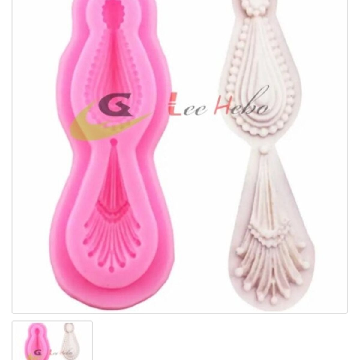 GENERICO - Molde Para Fondant Silicona Forma Gema