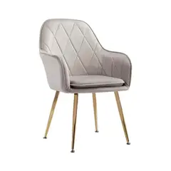 GENERICO - Sitial Diamante Bagual Velvet GRIS