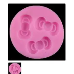 GENERICO - Molde Para Fondant Silicona Forma Lazo