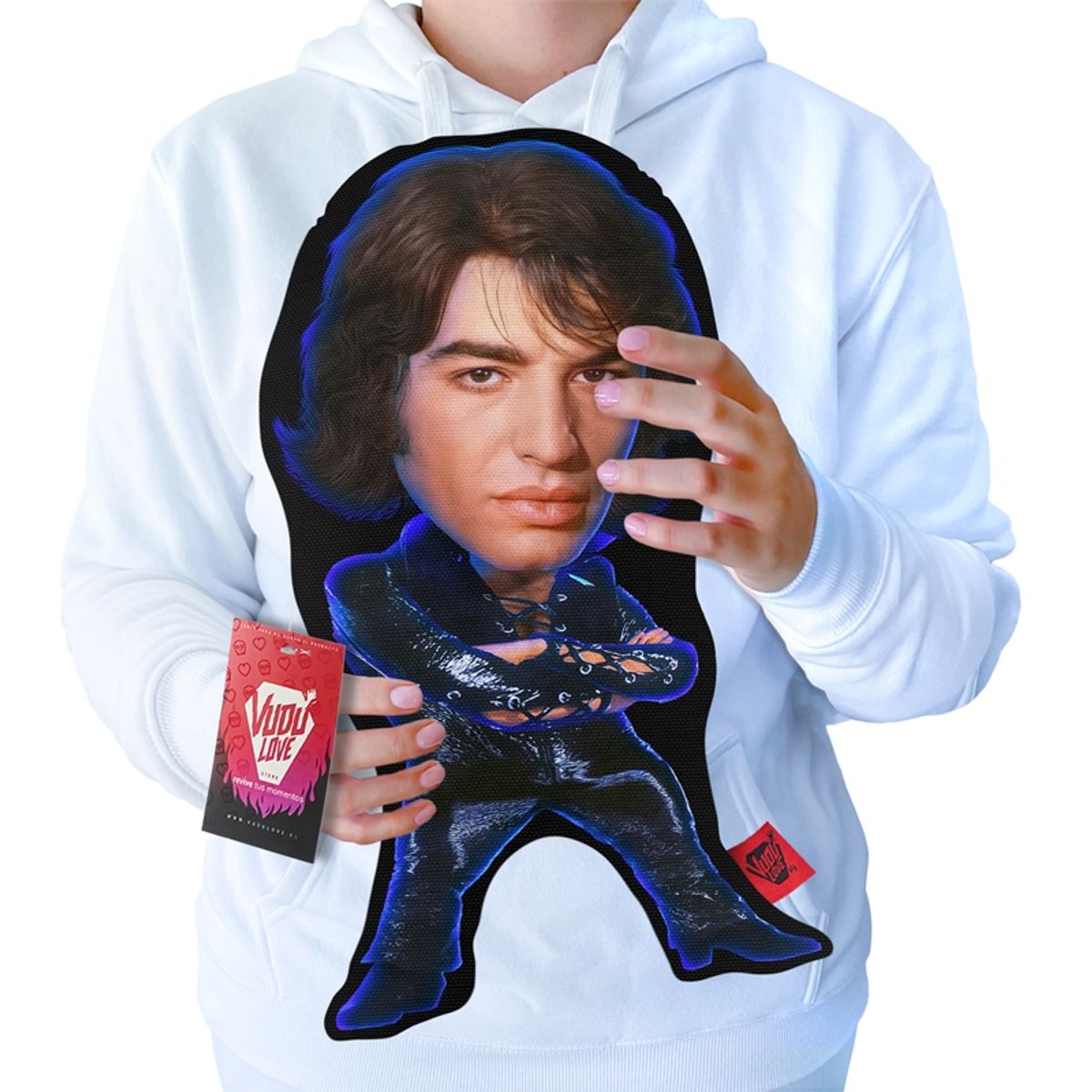 VUDU LOVE - Cojín Peluche Sandro Chiquito 40x30cm Vudú Love