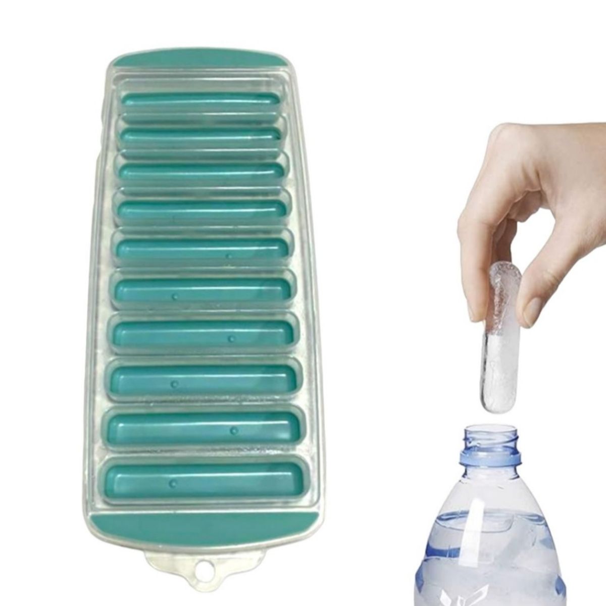 GENERICO - cubetas hielo cubeta hielo silicona cubetera hielo alargado