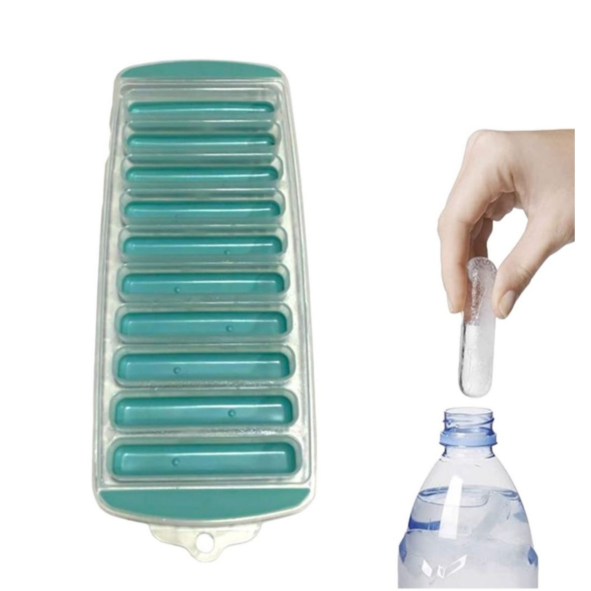 GENERICO - cubetas hielo cubeta hielo silicona cubetera hielo alargado