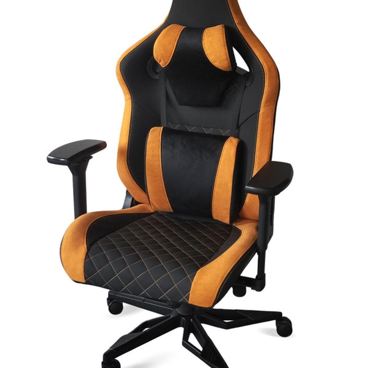 ARTHOME - SILLA GAMER ARMOR TITAN PROFESIONAL NEGRO NARANJO