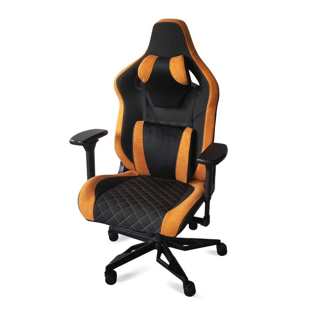 ARTHOME - SILLA GAMER ARMOR TITAN PROFESIONAL NEGRO NARANJO