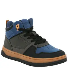 CALPANY - Zapatilla Niño Zigi Gris con azul