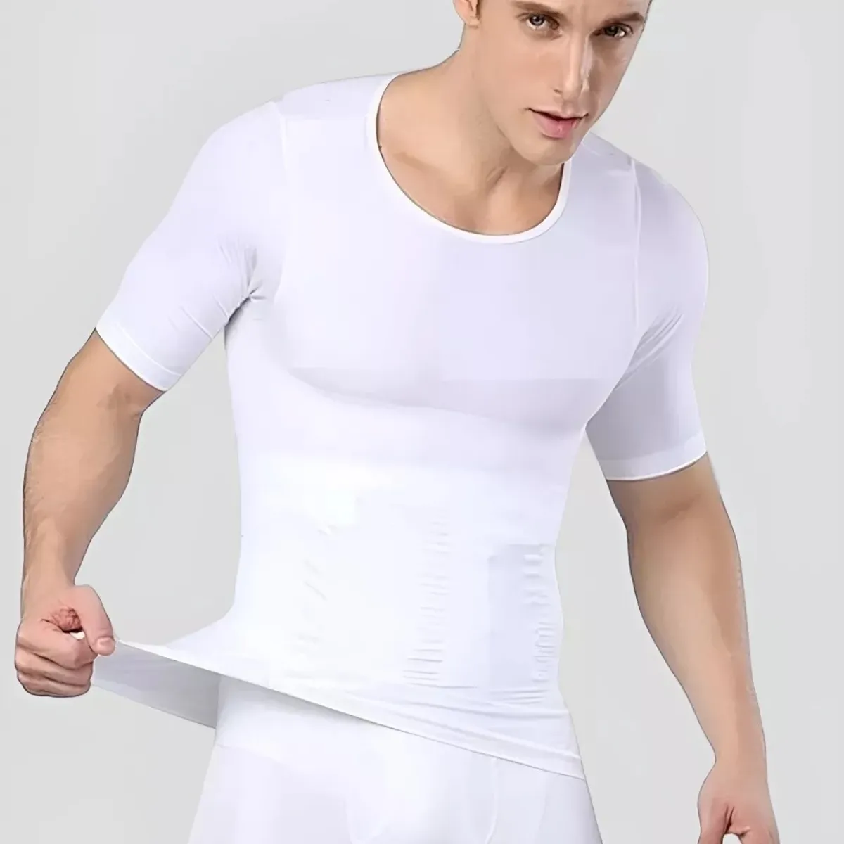 EOLAND - Poleras Faja Compresion Fajas y Moldeadores Manga  2XL- 3XL