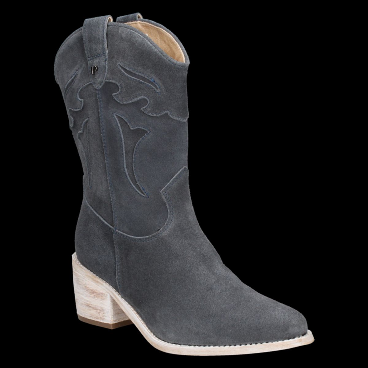 POLLINI - Bota Casual Mujer Azul Pollini