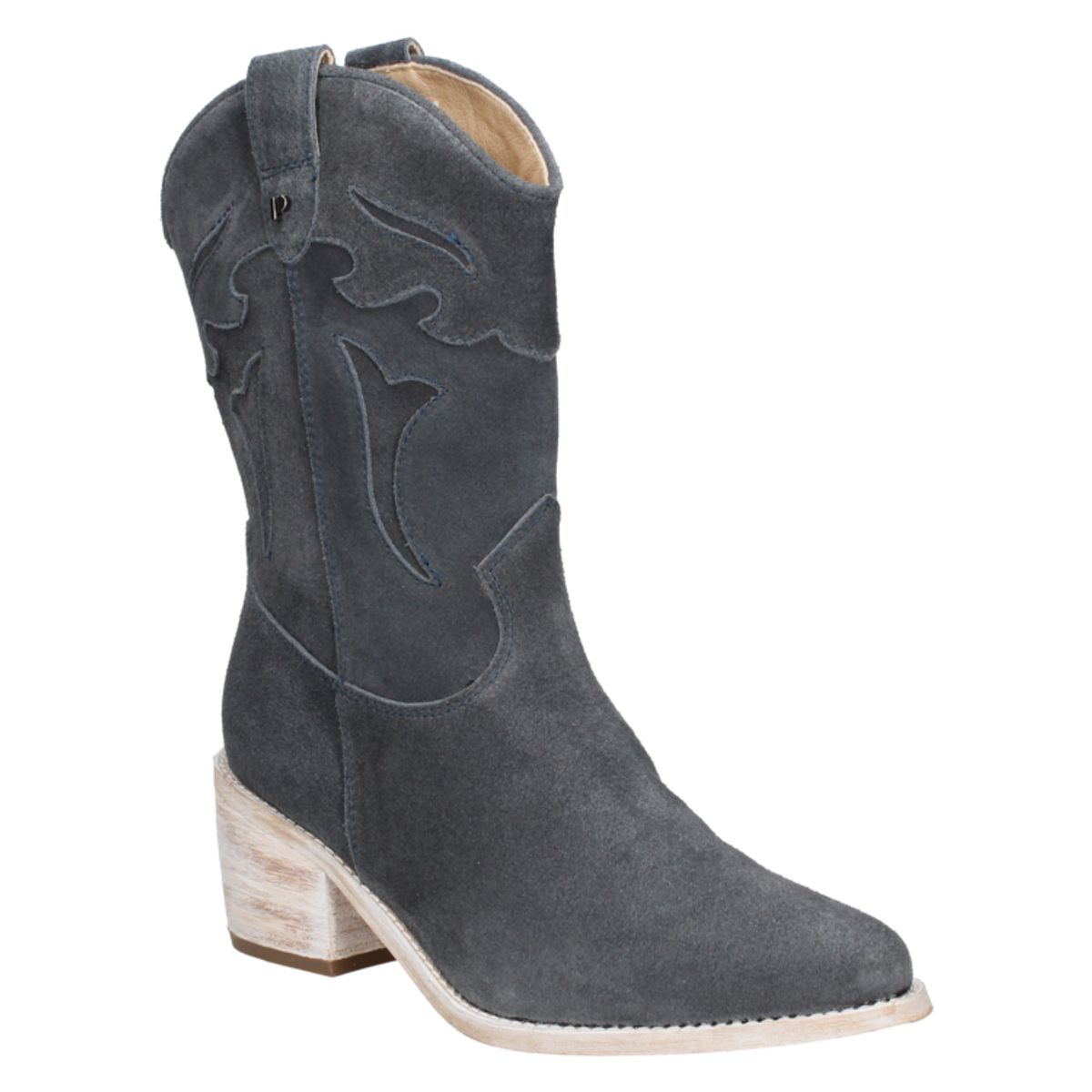 POLLINI - Bota Casual Mujer Azul Pollini