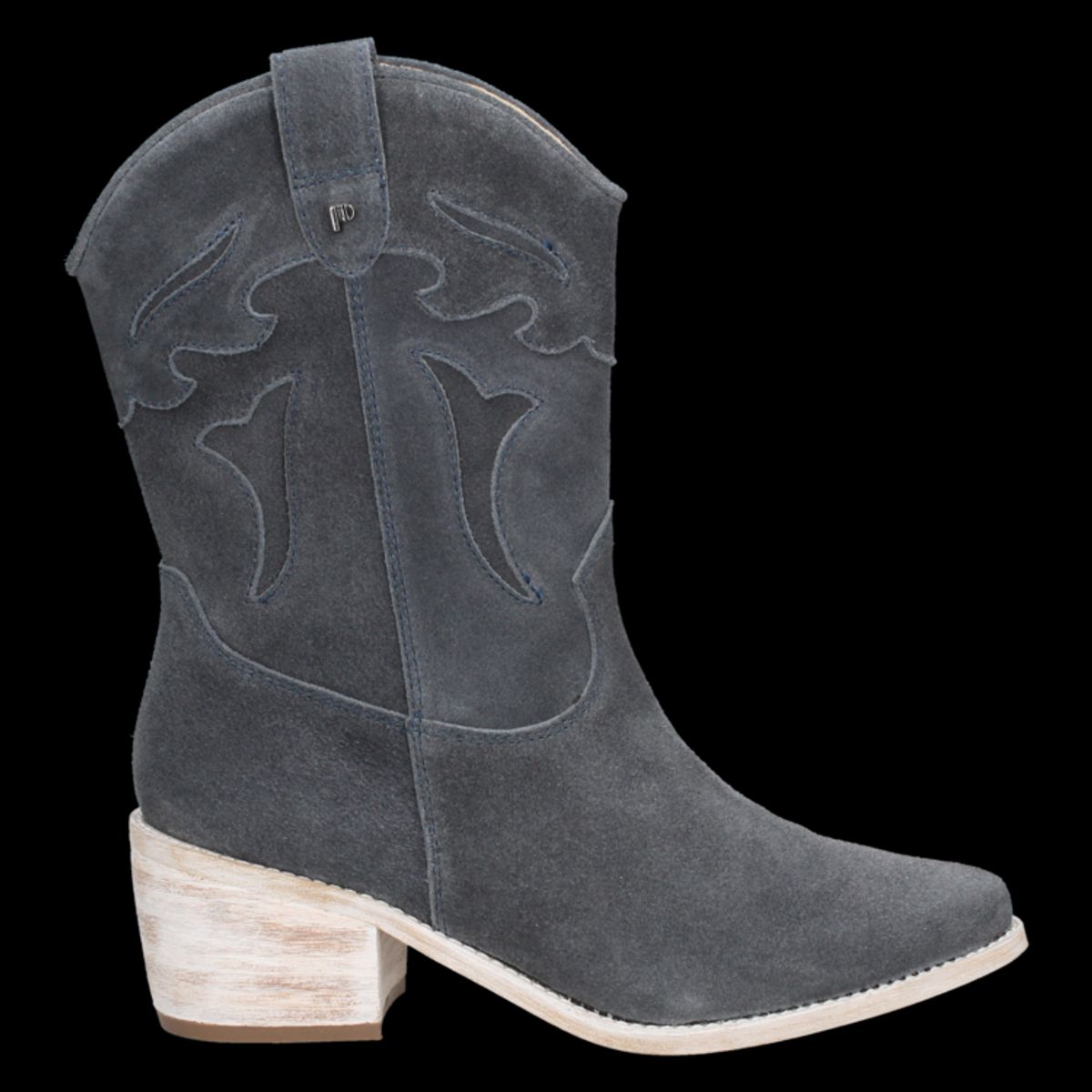 POLLINI - Bota Casual Mujer Azul Pollini