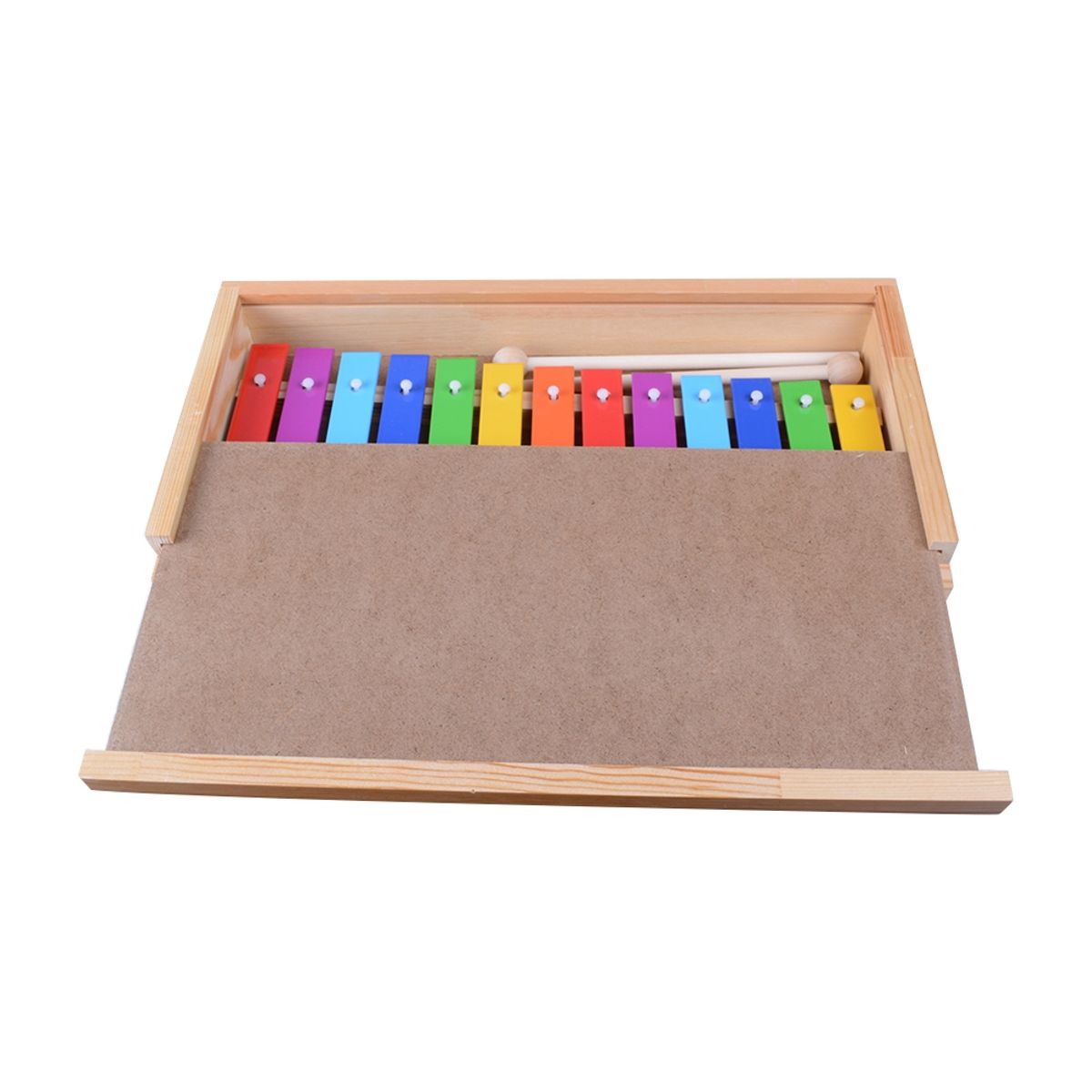 RMX - METALOFONO 13N COLORES CON CAJA DE MADERA RMX.