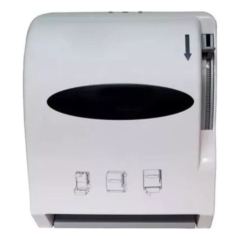 TAUMM - Dispensador Toalla Rollo Papel Palanca Y Llave Industrial