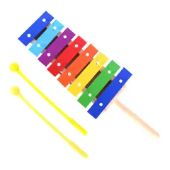 RMX - METALOFONO 8N COLORES CON MANGO DE MADERA RMX.