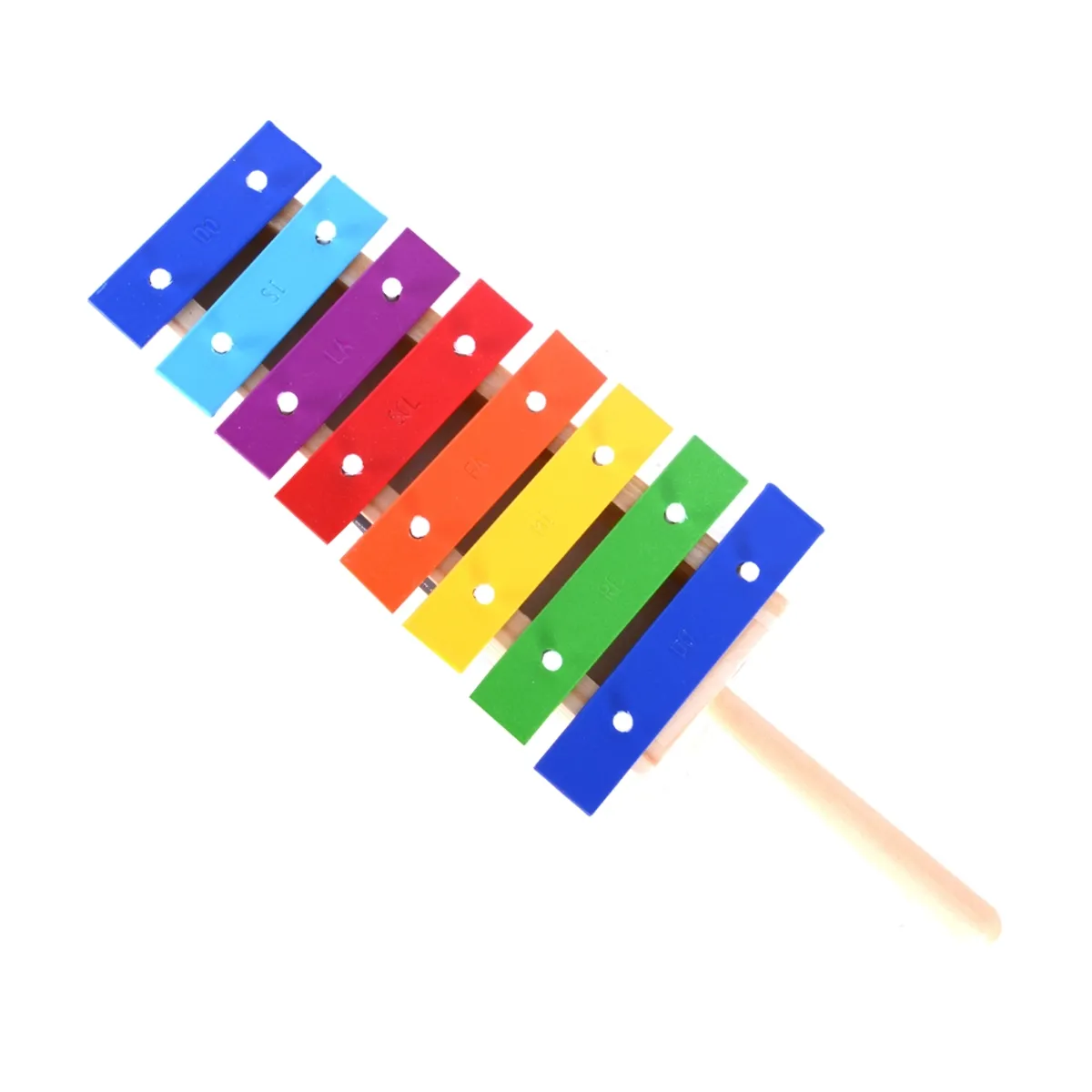 RMX - METALOFONO 8N COLORES CON MANGO DE MADERA RMX.